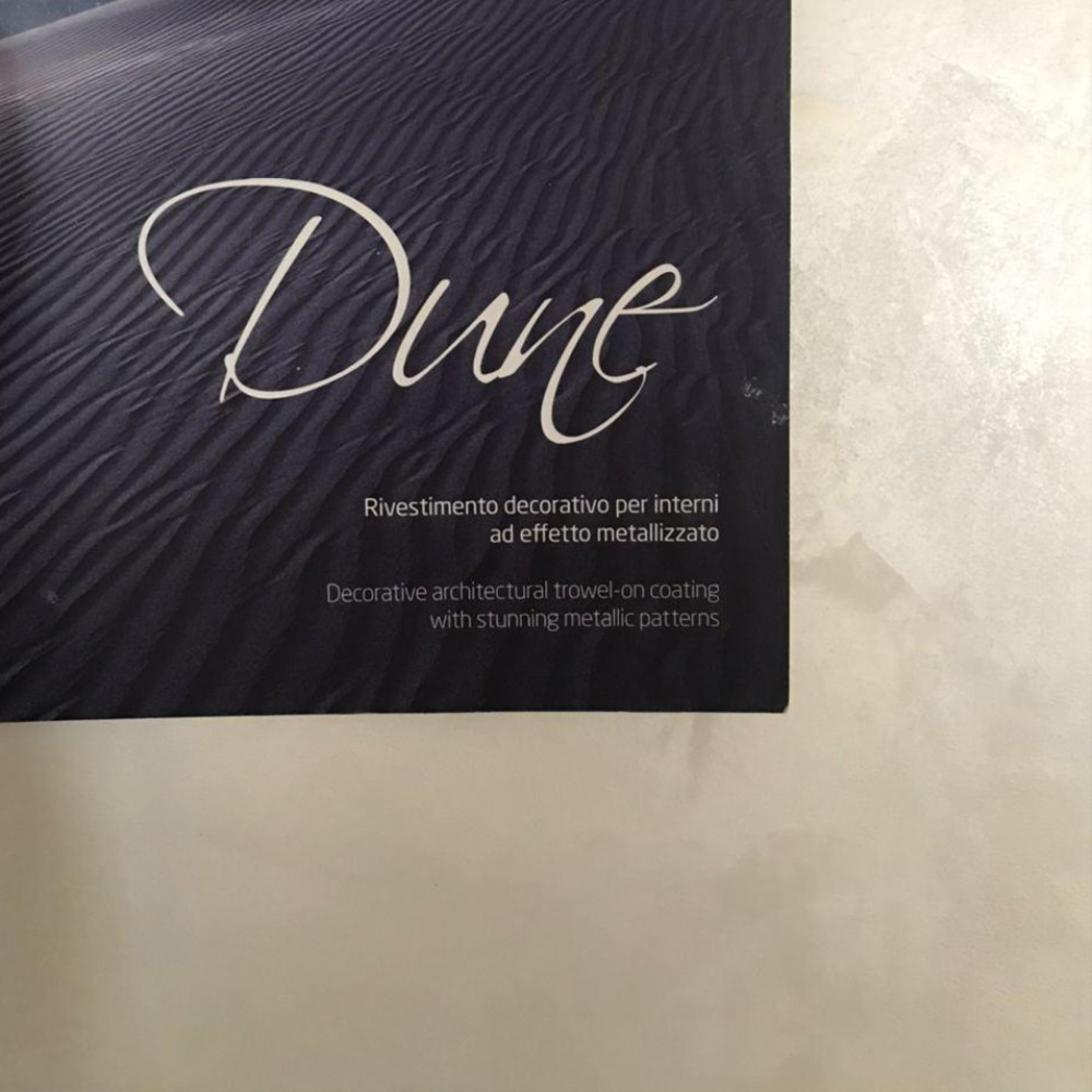 Декоративная краска Dune silver с эффектом шелка и бархата